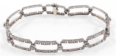 Diamantarmband zus. ca. 2,00 ct - Klenoty