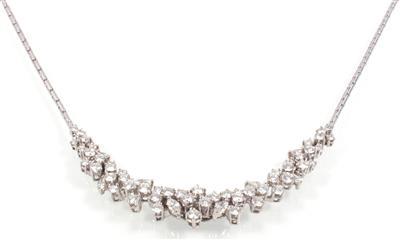 Diamantcollier zus. ca. 5,50 ct - Jewellery