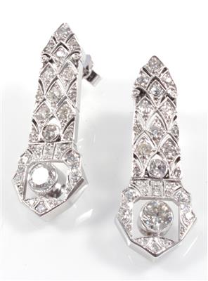 Diamantohrgehänge zus. ca. 2,20 ct - Weihnachtsauktion Juwelen