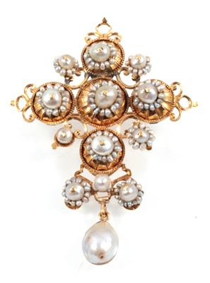 Orientperlenbrosche - Jewellery