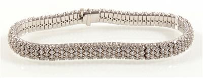 Brillant Fassonarmband zus. ca. 6,60 ct - Jewellery