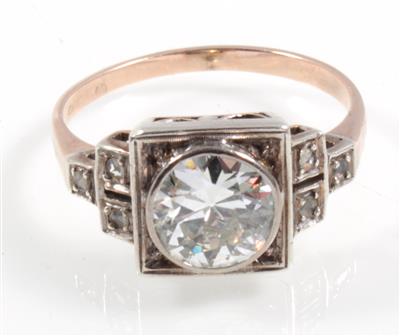 Diamantdamenring zus. ca. 1,35 ct - Schmuck Abendauktion