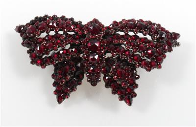 Granatbrosche Schmetterling - Jewellery