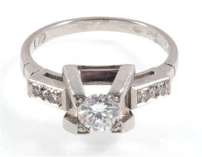 Diamantring zus. ca. 0,45 ct - Klenoty