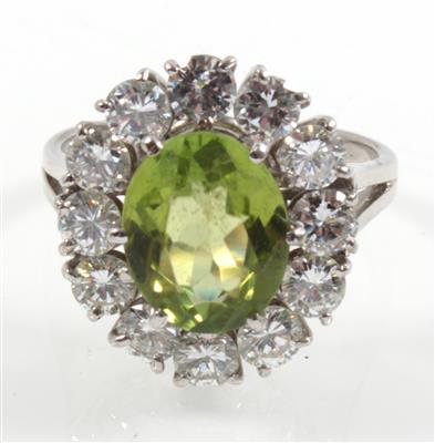 Brillant Peridotring - Jewellery