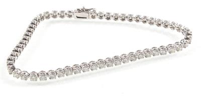 Brillantarmband zus. 3 ct - Klenoty