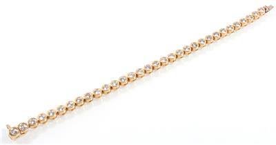 Brillantarmband zus. ca. 5,50 ct - Schmuck Abendauktion