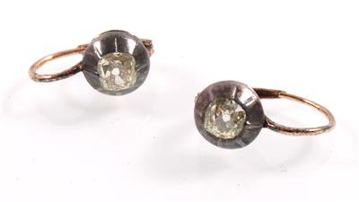 Diamantsolitärohrringe zus. ca. 0,70 ct - Jewellery