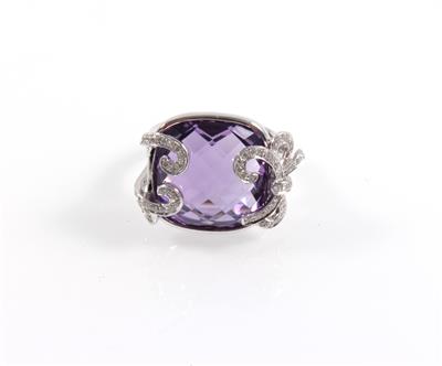 Amethystring 18,30 ct - Gioielli