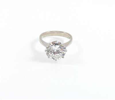 Brillant Solitärring 5,17 ct - Gioielli