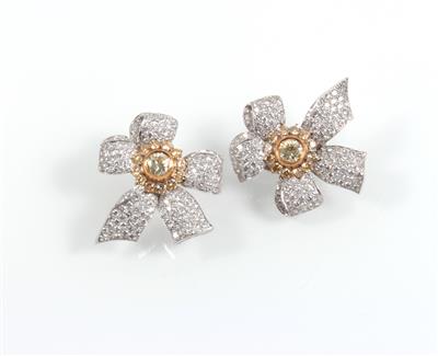 Brillantohrclips zus. ca. 10 ct - Jewellery