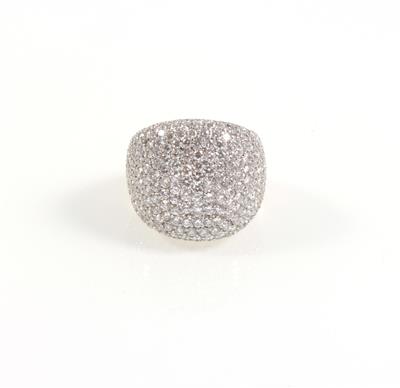 Wempe Brillantring "LOVE" zus. ca. 4,60 ct - Klenoty