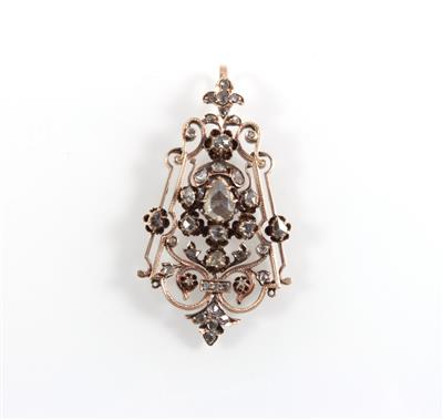 Diamantanhänger zus. ca. 1,25 ct - Schmuck Abendauktion