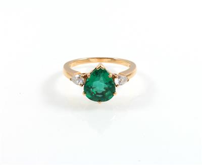 Smaragddamenring ca. 2,10 ct - Jewellery