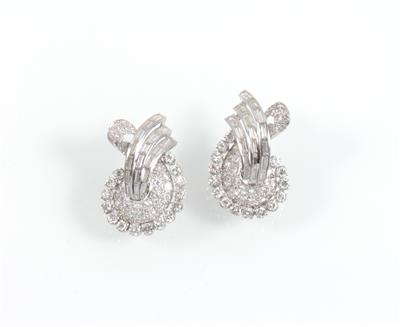 Brillant Diamantohrringe zus. ca. 4,50 ct - Schmuck Summersale