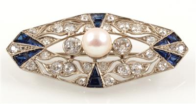 Diamantbrosche zus. ca. 2,40 ct - Jewellery