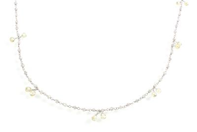 Diamanthalskette zus. 18,50 ct - Schmuck Summersale