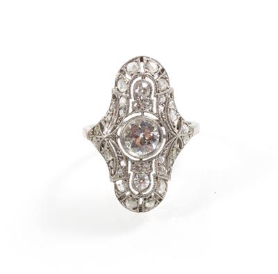 Diamantring zus. ca. 0,65 ct - Schmuck Summersale