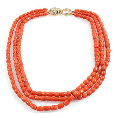 Korallencollier - Schmuck Summersale