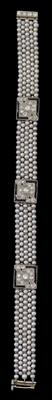 Art Deco Diamant Orientperlen-armband - Jewellery