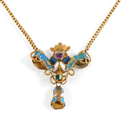 Biedermeier Collier - Schmuck Abendauktion