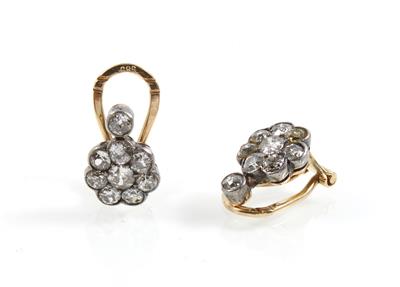 Diamantohrclips zus. ca. 1,90 ct - Jewellery