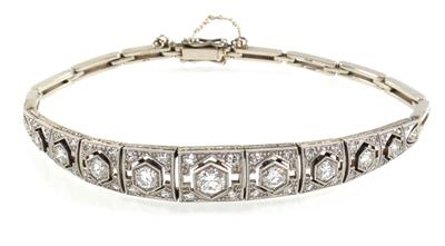 Altschliffdiamant Armband zus. ca. 1,85 ct - Schmuck