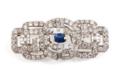 Brillantdiamantbrosche zus. ca. 7,00 ct - Jewellery