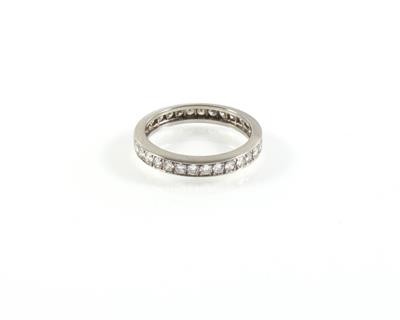 Brillantmemoryring zus. ca. 0,80 ct - Schmuck