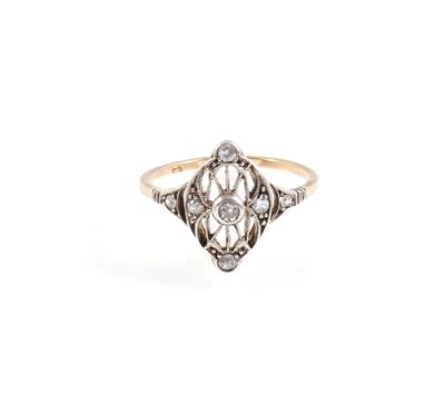 Diamantring zus. ca. 0,15 ct - Schmuck