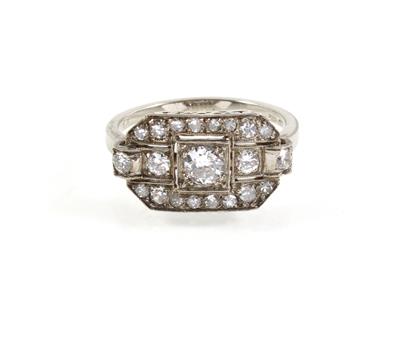 Diamantring zus. ca. 0,85 ct - Schmuck