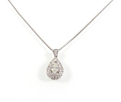 Diamantanhänger zus. ca. 1,50 ct - Gioielli