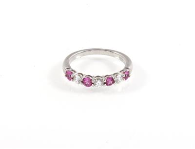 Tiffany  &  Co Brillant rosa Saphirring - Gioielli