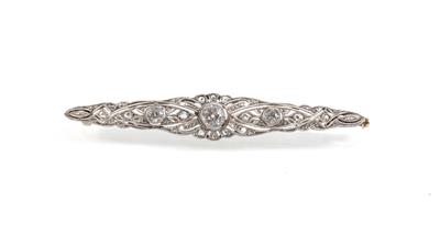 Art Deco Diamantstabbrosche - Jewellery