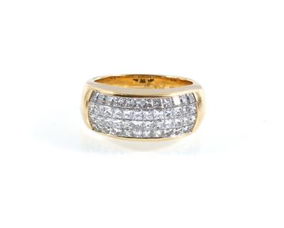 Diamantdamenring zus. ca. 2,00 ct - Jewellery