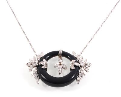 Brillant Onyxcollier - Jewellery
