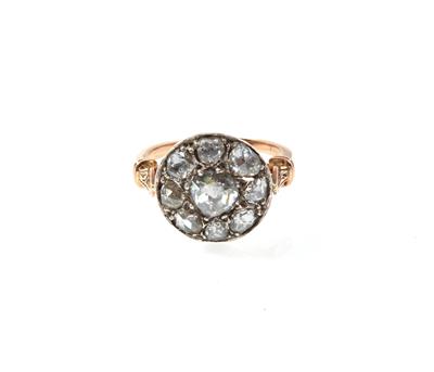 Diamantdamenring zus. ca. 1,00 ct - Schmuck Abendauktion