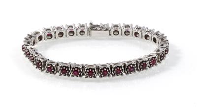 Rubinarmband zus. ca. 5 ct - Gioielli