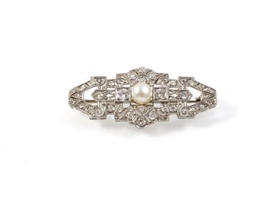 Diamantbrosche zus. ca. 0,80 ct - Jewellery