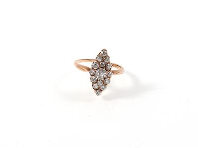 Diamantring zus. ca. 1 ct - Gioielli