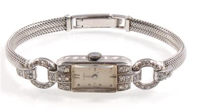 Diamantdamenarmbanduhr zus. ca. 0,60 ct - Gioielli