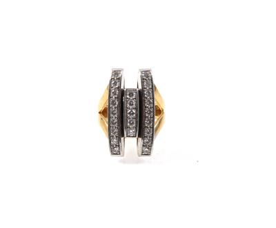 Brillantring zus. ca. 0,90 ct - Erlesener Schmuck