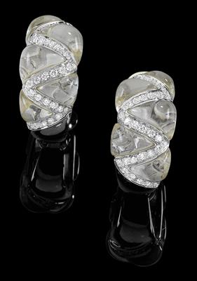 Chantecler Brillantohrclips zus. ca. 1,40 ct - Erlesener Schmuck