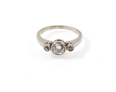 Brillant Diamant Ring zus. ca. 0,60 ct - Klenoty