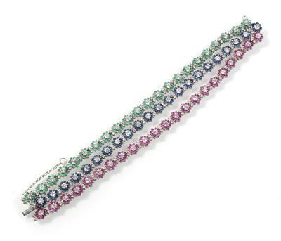 Brillant Farbsteinarmband - Jewellery