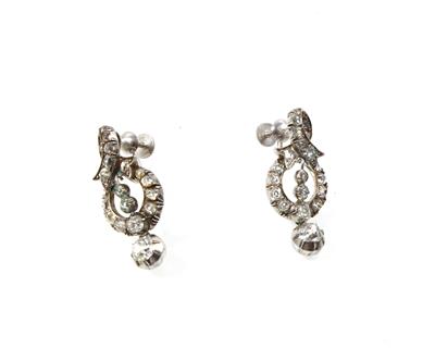 Diamantohrschraubgehänge zus. ca. 2,20 ct - Jewellery