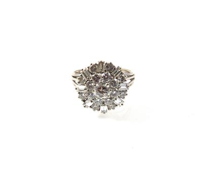 Brillant Diamantring zus. ca. 2,15 ct - Klenoty