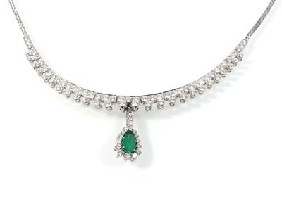 Brillantcollier zus. ca.8,50 ct - Erlesener Schmuck