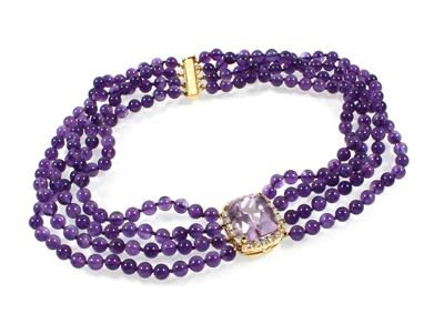 Brillant Amethystcollier - Gioielli