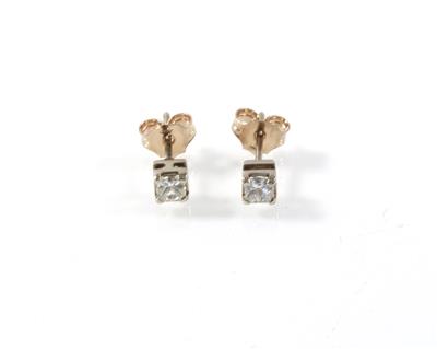 Diamantohrstecker zus. ca. 0,45 ct - Jewellery